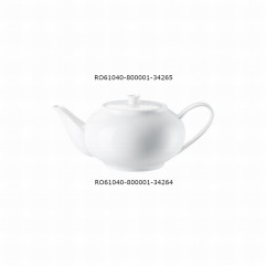 Konvica čaj Jade 0,85 l Bone China biela
