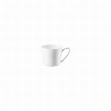 Šálka káva Jade 7,5 cm Bone China biela