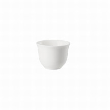 Šálka na arabskä kávu Jade 6 cm Bone China biela