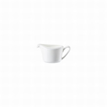 Omáčnik oválny Jade 12 x 6,5 cm Bone China biely