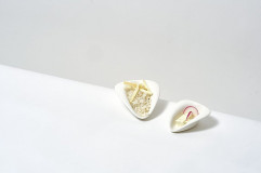 Miska Plaisir 8,1x7x3,4 cm  biela