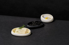 Miska Plaisir 12,9x8,3x3,9 cm  biela