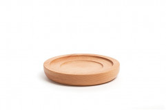 Podnos malý drevo Ø15cm, výška:2,5cm, drevo pre 7501, 7502, 7504, 7505, 7508, 7509