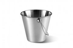 Vedro Mini SNACK Ø12,5cm, výška:13cm, 0,8lt nerez
