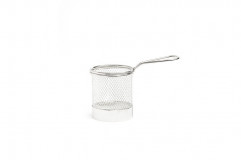 Košík fritovací/servírovanie SNACK Ø8cm, výška:8,5cm, nerez