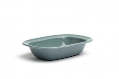 Miska Mini 14,5x20, výška:4cm, smaltované železo farba zelená
