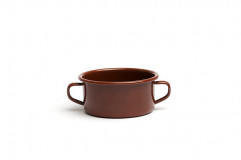 Kastról Mini 10 x 5 cm/0,31 lt, smaltované železo, far:hnedá