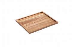 Základňa pre podnos bridlica art.č.11003 GN 1/2,34,5x28,5x1,5 cm, dervo agát
