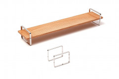 Podnos Bauhaus M 6x12x9 cm so stojanom Slim 12x9 cm