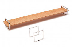 Podnos Bauhaus L 8x12x9 cm cm so stojanom Slim 12x12 cm