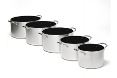 Hrniec CROSCAT indukcia 3-vrstv.tefl. 32 x 18,5 cm/ 14,32 l, QuanTanium, hrúbka mat. 3 mm, hliník
