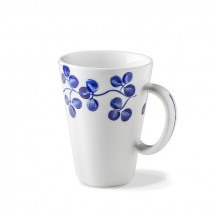 Hrnček INDIGO CLOVER 0,45  l, farba modrá dekor X8850
