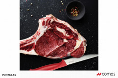 Nôž steak 12 cm červený