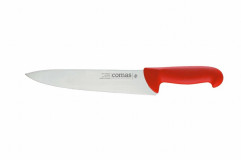 Nôž kuchársky GRAFIT 18 cm, farba červená rúčka plast