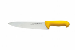 Nôž kuchársky GRAFIT 18 cm, farba žltá rúčka plast