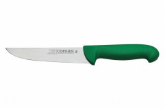 Nôž kuchársky GRAFIT 18 cm, farba zelená rúčka plast