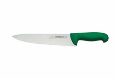 Nôž kuchársky GRAFIT 20 cm, farba zelená rúčka plast