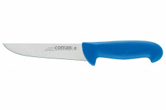 Nôž mäsiarsky GRAFIT 16 cm, farba modrá rúčka plast