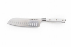Nôž Santoku MARBLE profesionál 18/30cm plastová rúčka ABS, 174 gr.