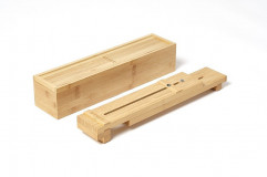 Podstavec pre kameň brúsny 43x10x9 cm, drevo bambus