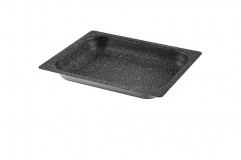 Plech Risoli na pečenie GN 1/2-20 26,5x32,5 cm, v:2 cm teflón Hard-Stone, hliník hrúbka 1,5