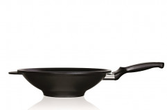 Panvica Risoli Wok 30 cm, v:9 cm TeFlon Platinum+, mat:hliníková zliatina hrúbka 6 mm