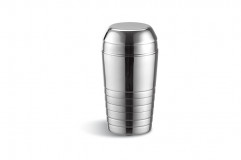 Shaker s filtrom 0,5 lt, 19 cm, nerez