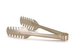 Klešte špagety 24 cm nerez PVD Champagne Satin