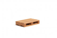 Podnos Mini Paleta 20x12x3,5 cm, drevo