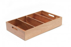 Príborník 4ks otvorov 53 /32,5 cm, výška 10 cm drevo