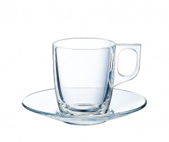 Podšálka AROMA 12 cm tvrdené sklo