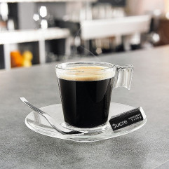Podšálka AROMA 12 cm tvrdené sklo